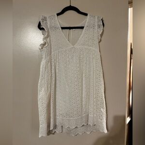 WHITE MUSTARD SEED ROMPER